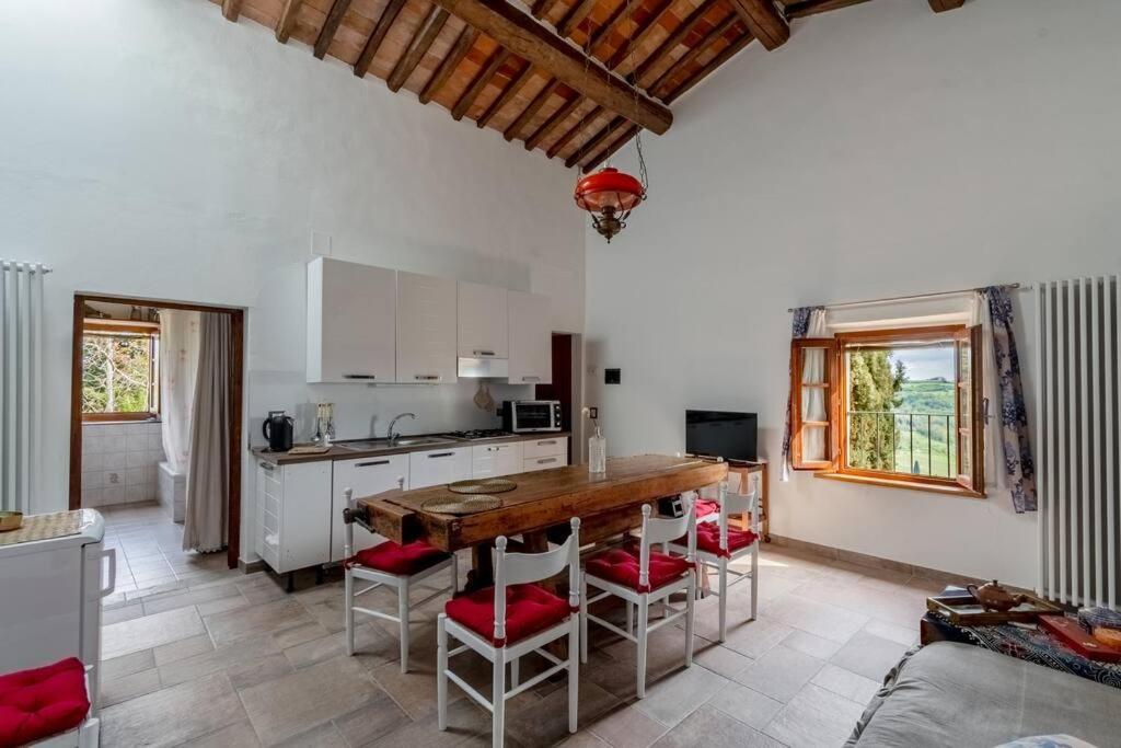 Appartamento Con Vista Panoramica In Chianti San Donnino  ภายนอก รูปภาพ