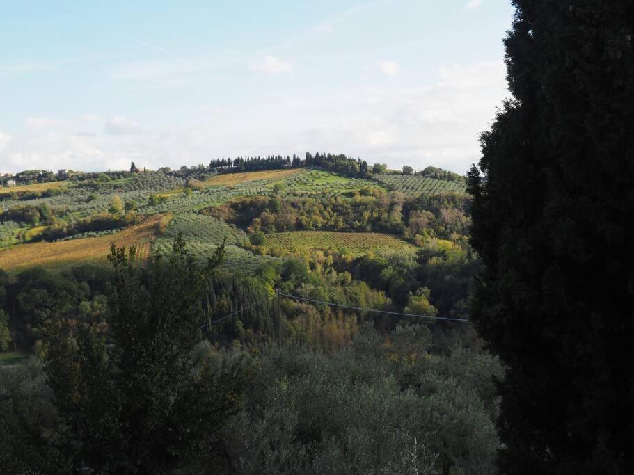 Appartamento Con Vista Panoramica In Chianti San Donnino  ภายนอก รูปภาพ