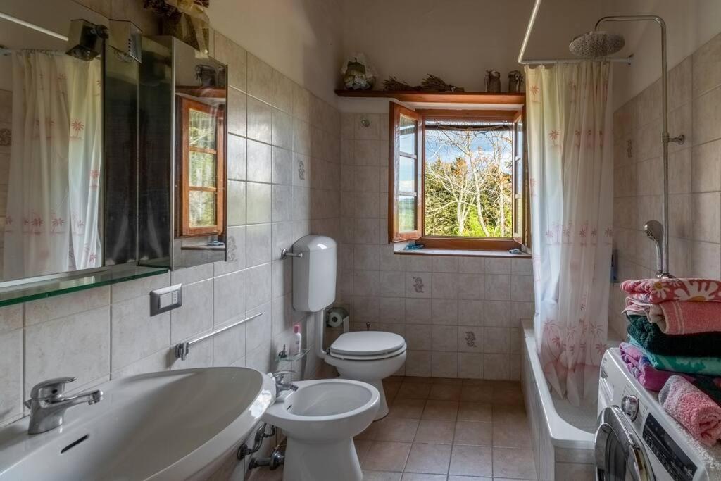 Appartamento Con Vista Panoramica In Chianti San Donnino  ภายนอก รูปภาพ